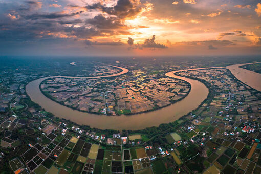 Hai dòng Vàm Cỏ của Long An