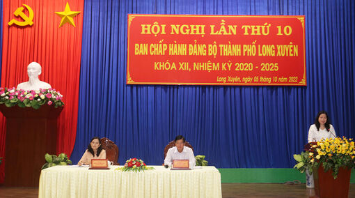 TP. Long Xuyên tăng tốc, nỗ lực hoàn thành các chỉ tiêu, nhiệm vụ năm 2022
