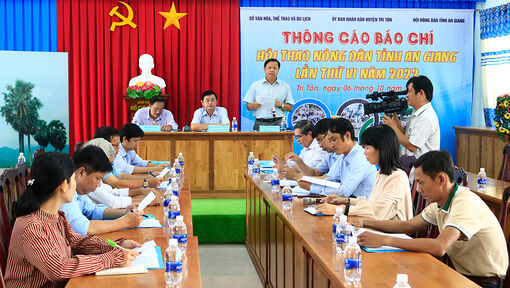 Từ ngày 10-13/10 diễn ra Hội thao Nông dân tỉnh An Giang lần VI/ 2022 tại huyện Tri Tôn