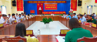 Hội nghị Ban Chấp hành Đảng bộ huyện Thoại Sơn lần thứ 10, khóa XII (nhiệm kỳ 2020 – 2025)