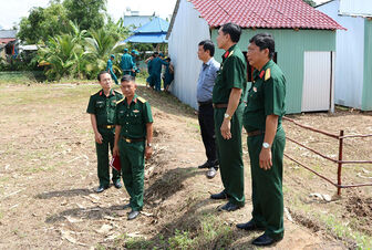 Kiểm tra công tác chuẩn bị diễn tập phòng, chống thiên tai - tìm kiếm cứu nạn huyện Châu Thành và xã Cần Đăng
