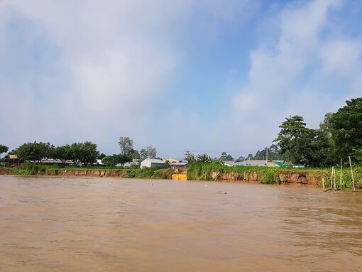 An Giang chủ động ứng phó với sạt lở nguy hiểm