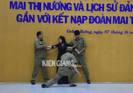 Kiên Giang: 150 cán bộ, đoàn viên, thanh niên thi tìm hiểu về liệt sĩ Mai Thị Nương