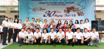 Cựu học sinh Trường PTTH Châu Thành họp mặt kỷ niệm “30 năm ngày trở về”