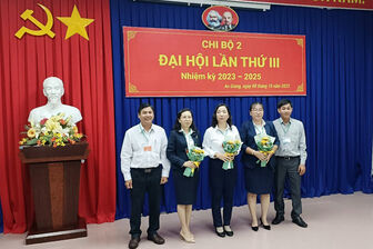 Đại hội Chi bộ 2  Đảng bộ Ngân hàng TMCP Đầu tư và Phát triển Việt Nam chi nhánh An Giang lần thứ III (nhiệm kỳ 2023-2025)