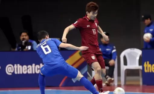 Futsal Thái Lan thảm bại 2-8, trắng tay ở VCK Futsal Châu Á