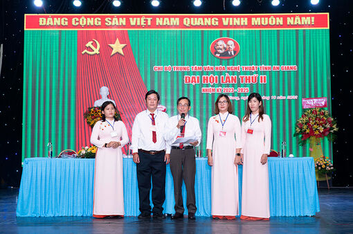 Đại hội Chi bộ Trung tâm Văn hóa Nghệ thuật tỉnh An Giang lần thứ II