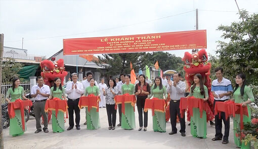 Khánh thành tuyến đường Xà Mách