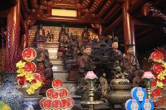 Độc đáo hệ thống tượng pháp ở di tích lịch sử đình, chùa Đồng Niên