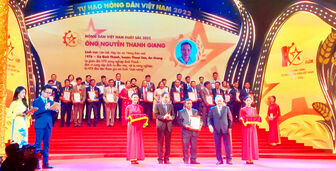 Nông dân An Giang được tuyên dương “Nông dân Việt Nam xuất sắc” năm 2022