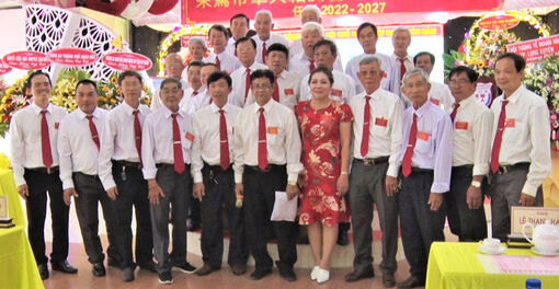 Hội Tương tế người Hoa TP. Châu Đốc tổ chức Đại hội đại biểu lần thứ V