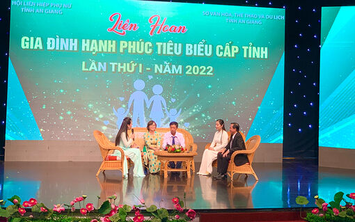 An Giang tuyên dương 54 gia đình hạnh phúc tiêu biểu cấp tỉnh