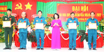 Đại hội Thi đua quyết thắng lực lượng vũ trang huyện Thoại Sơn giai đoạn 2017-2022 thành công tốt đẹp
