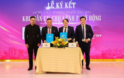 Bất động sản Nam Miền Tây phân phối độc quyền dự án Khu dân cư chợ kênh F mở rộng