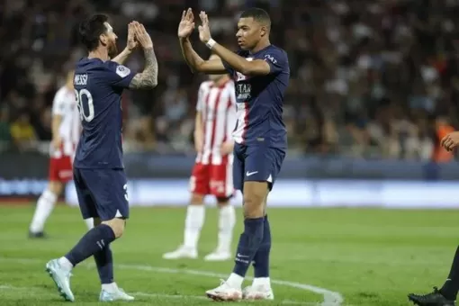 Messi - Mbappe thi nhau tỏa sáng, PSG thắng đậm