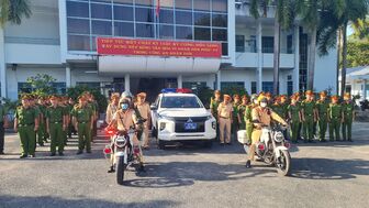 Công an huyện Tịnh Biên mở đợt cao điểm trấn áp tội phạm