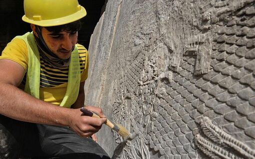 Phát hiện phù điêu cổ niên đại 2.700 năm ở Iraq