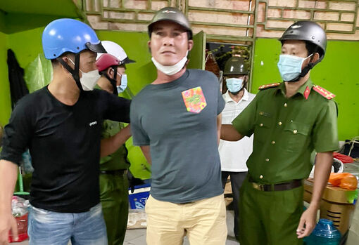 Công an TP. Long Xuyên bắt đối tượng truy nã ngay sau khi ra quân cao điểm tấn công, trấn áp tội phạm
