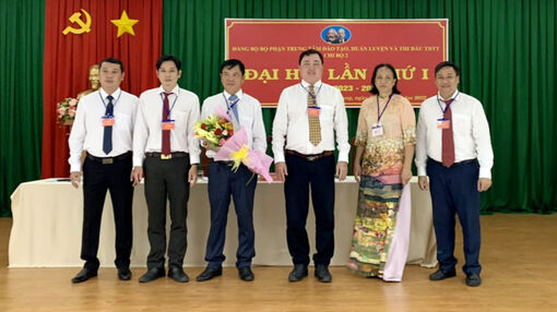 Đại hội Chi bộ Phòng Huấn luyện, Đào tạo và Thi đấu thể dục thể thao lần thứ I (nhiệm kỳ 2023 – 2025)