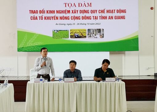 Khuyến nông hướng về cộng đồng