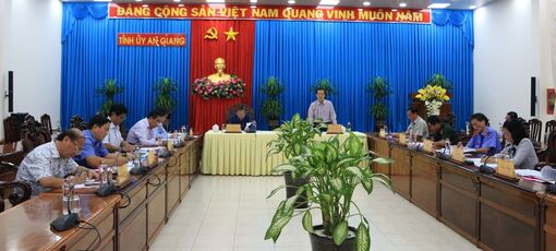 Nêu cao vai trò Ban Chỉ đạo phòng, chống tham nhũng, tiêu cực cấp tỉnh