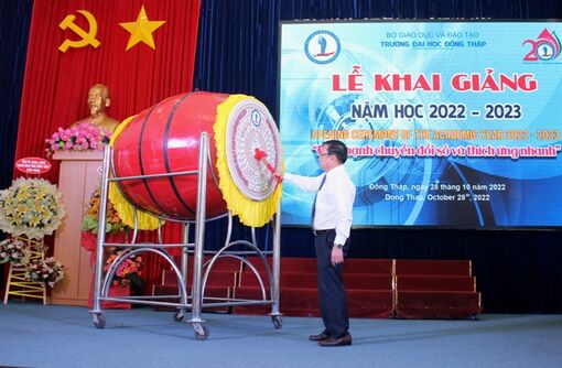 Trường Đại học Đồng Tháp khai giảng năm học 2022 - 2023