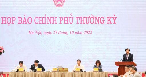 Họp báo Chính phủ thường kỳ tháng 10: Cải cách thủ tục hành chính, bảo đảm an sinh xã hội, nâng cao đời sống nhân dân