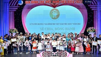 Tuyên dương 21 “Gia đình trẻ Việt Nam tiêu biểu” năm 2022