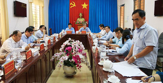 Thẩm tra tờ trình, dự thảo nghị quyết trình tại kỳ họp thứ 10, HĐND tỉnh An Giang