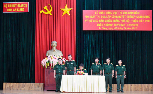 An Giang phát động thi đua “50 ngày thi đua lập công Quyết thắng”