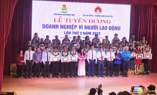Công ty Điện lực An Giang được vinh danh “Doanh nghiệp vì người lao động”