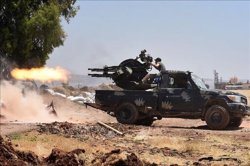 Tấn công bằng rocket tại Syria