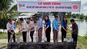Khởi công xây dựng cầu mang tên mẹ Việt Nam Anh hùng Lê Thị Tải