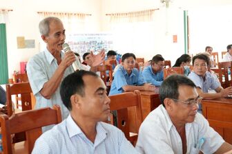 Lãnh đạo huyện Châu Thành “Lắng nghe dân nói” tại xã Vĩnh Thành