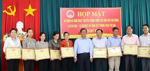 Châu Thành thi đua “Dân vận khéo”