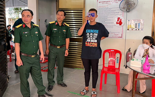 Hơn 500 thanh niên huyện An Phú khám tuyển nghĩa vụ quân sự