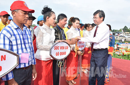 Khai mạc ngày hội văn hóa, thể thao và du lịch đồng bào Khmer tỉnh Kiên Giang