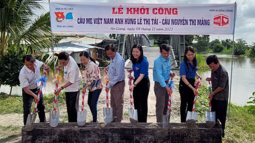 Khởi công xây dựng cầu mang tên mẹ Việt Nam Anh hùng Lê Thị Tải