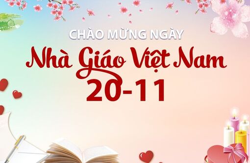 Ngày 16/11, họp mặt kỷ niệm 40 năm Ngày Nhà giáo Việt Nam