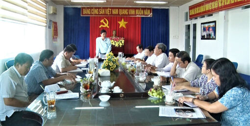 Thường trực HĐND TP. Châu Đốc giám sát việc thực hiện các công trình, dự án trọng điểm