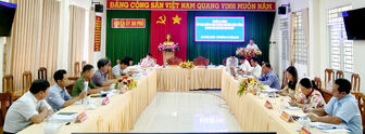 Tổ đại biểu HĐND tỉnh, đơn vị huyện An Phú thảo luận, đóng góp các nội dung trình tại kỳ họp cuối năm 2022