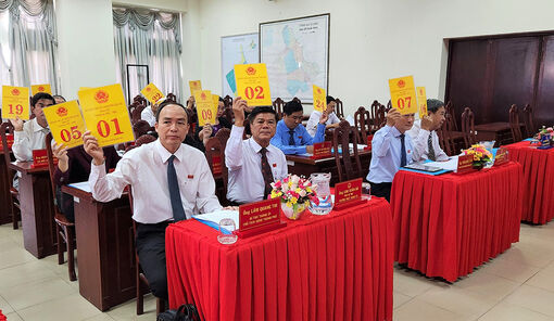 HĐND TP. Châu Đốc thông qua các nghị quyết lĩnh vực vốn và đầu tư, xây dựng