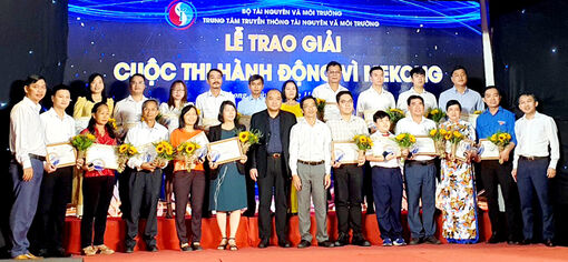 Trao giải Cuộc thi “Hành động vì Mekong”