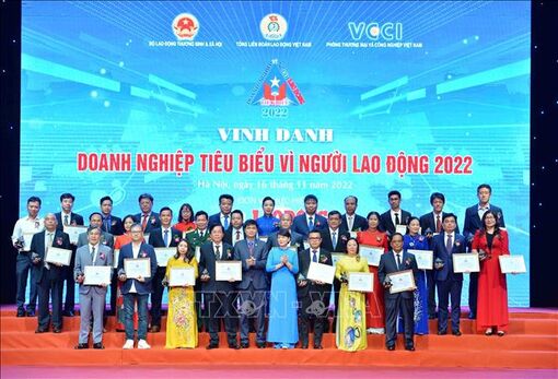 Vinh danh doanh nghiệp tiêu biểu vì người lao động