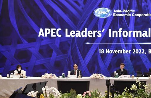 Chủ tịch nước dự đối thoại giữa các Nhà lãnh đạo APEC với khách mời