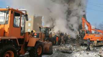 Nổ bình khí ga làm sập tòa nhà chung cư 5 tầng ở Nga, 9 người thiệt mạng