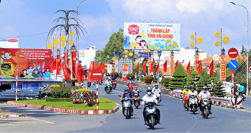 An Giang hân hoan chào mừng sự kiện trọng đại