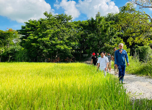Huyện cù lao Phú Tân vươn mình phát triển
