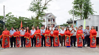 UBND huyện Châu Thành khánh thành công trình chào mừng kỷ niệm 190 năm thành lập tỉnh An Giang