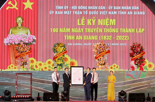 Xứng danh vùng đất An Giang